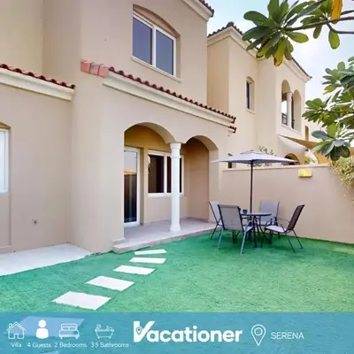 Vacationer l Serene 2 Bed Villa l Lush Garden l Family Friendly