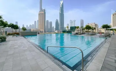 Gallery image of Elegant 2BDR Full BurjKhalifa View-Downtown-06 in Dubai