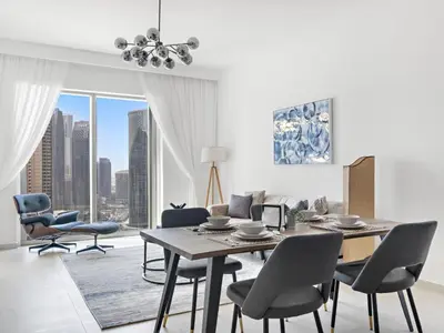 Gallery image of Elegant 2BDR Full BurjKhalifa View-Downtown-06 in Dubai