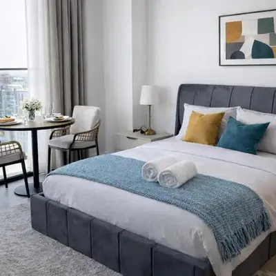 Studio in JVC I Pool View I Near Mall & Dining