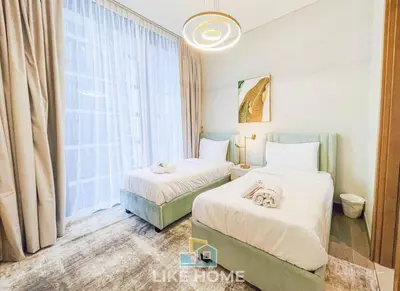 Gallery image of Modern 2BR Apartment in Sobha Hartland Waves in Dubai