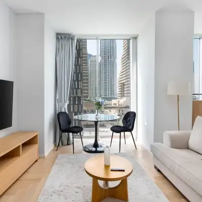 Marina | Canal View Studio in Cayan Tower