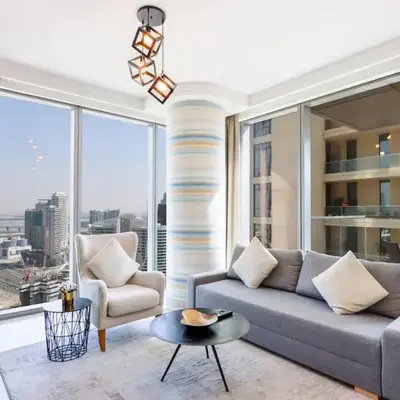 Spacious 1BR with Open Views Boulevard Point Near Dubai Mall