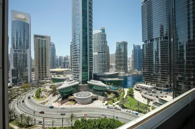 a view of a city with tall buildings at voco - Bonnington Dubai by IHG in Dubai
