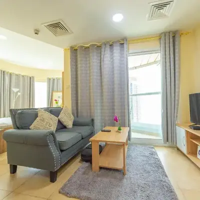 Luxury Escapes - Modern Budget studio with balcony in JLT!