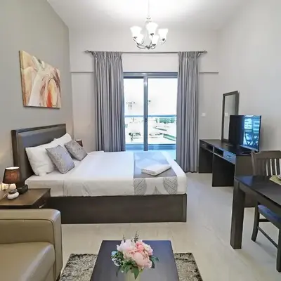 Spacious Apartment with Balcony Near Dubai Mall