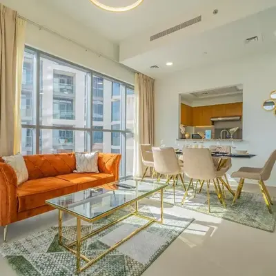 Glamorous Apartment Facing Burj Khalifa