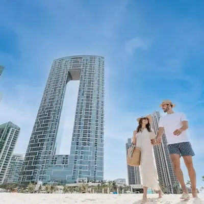 Jumeirah Gate Tower 1 - Stylish Apartment with Pool & City Views By ĀYA Boutique