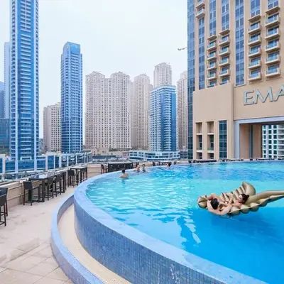 Daniels 1BR at JW Marriott with Dubai Marina View