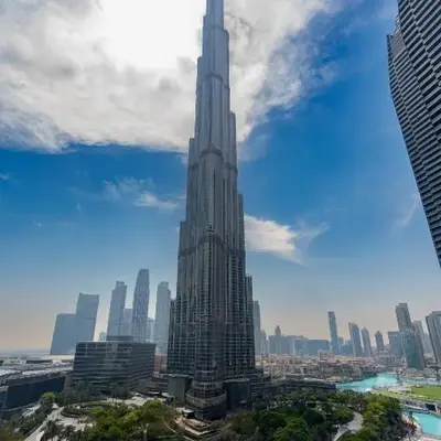 Prestige Living 1BR with Full Burj Khalifa View by Auberge