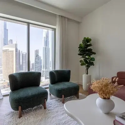 TH-Homes Downtown 2 Bedroom with Burj Khalifa view
